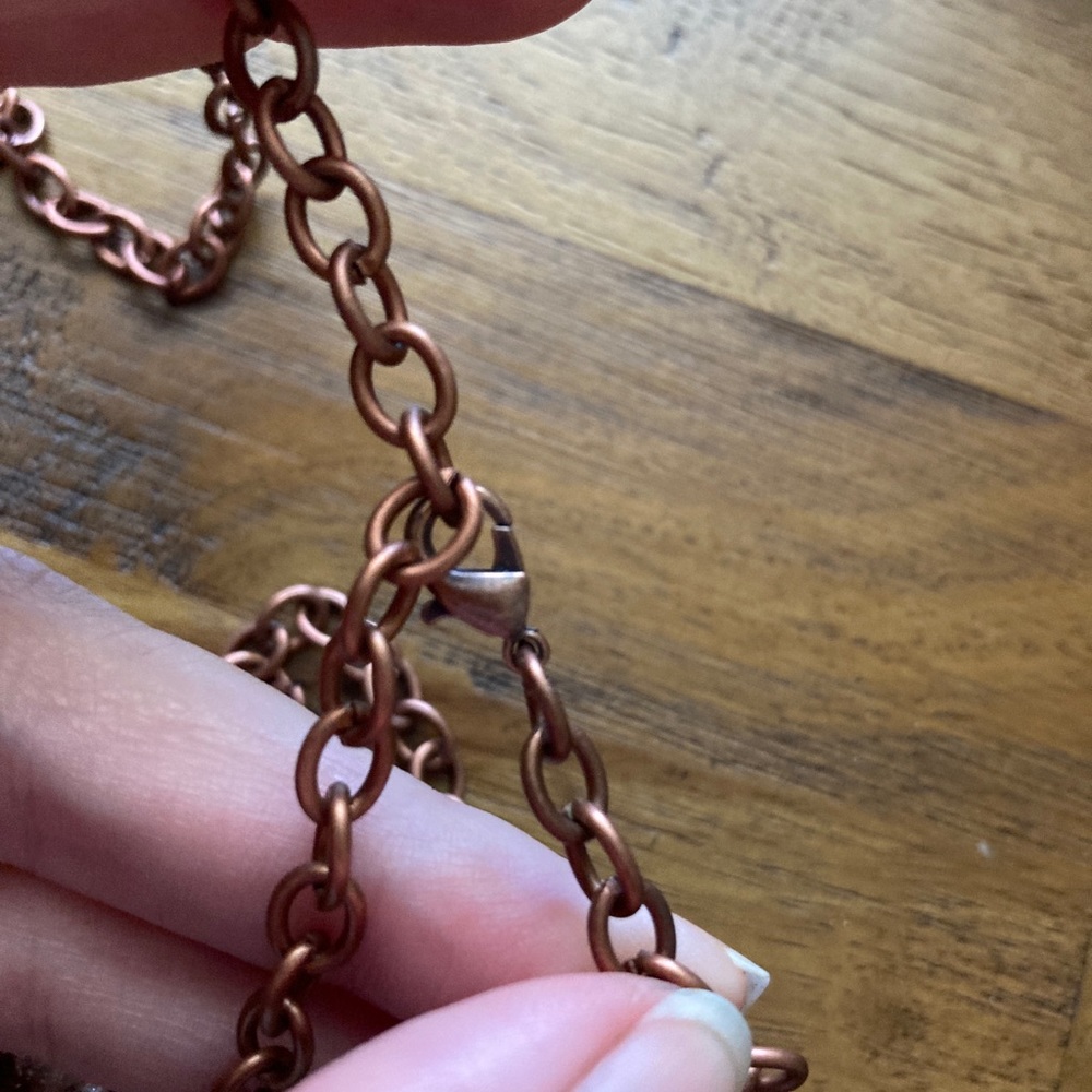 Scorpion Necklace Real Scorpio Copper Large Bib - Picture 6 of 9